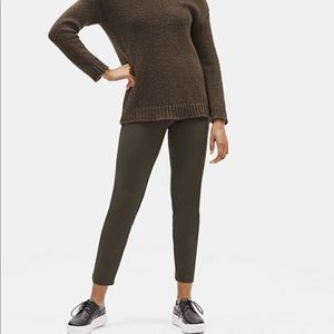 Eileen Fisher washable stretch crepe pants